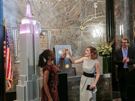 Emma Watson Turns Empire State Building Pink For