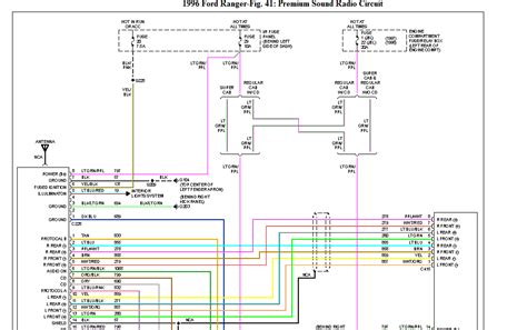 ford ranger oem radio wiring diagram wiring diagram  schematic