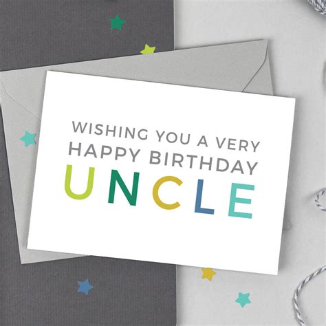 happy birthday uncle card  studio   notonthehighstreetcom