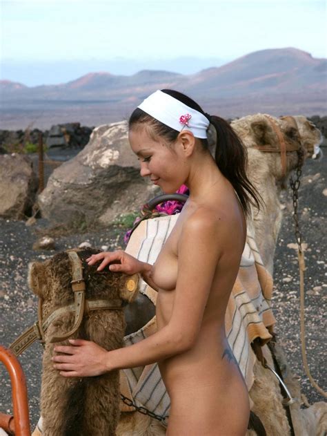 pretty mongolian girl posing with camel — asian sexiest girlsasian sexiest girls