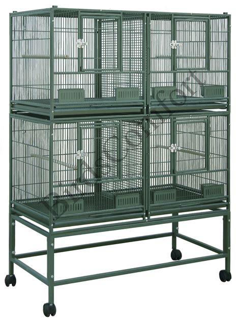 hq breeder stackable bird cages   birdscomfortcom