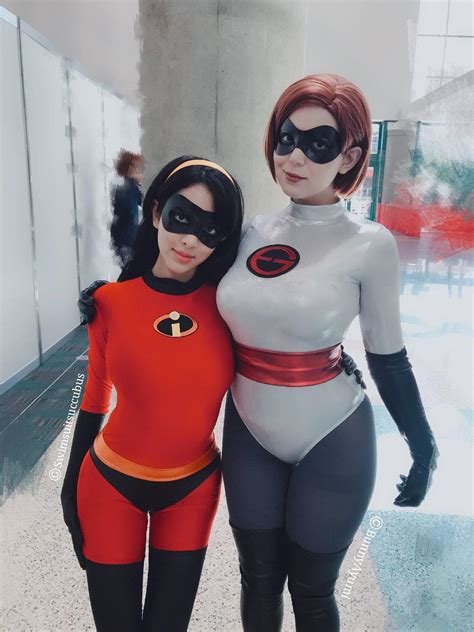Couple Cosplaying As Violet And Ms Incredible R Lgbt
