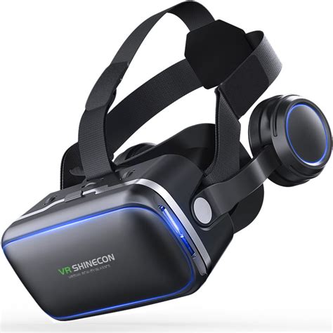 vr shinecon 6 0 360 degree stereo 3d virtual reality glasses box