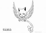Tail Fairy Carla Coloring Pages Printable Adults Kids sketch template