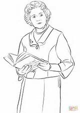 Coloring Rachel Carson Pages Printable Drawing Categories Crafts sketch template