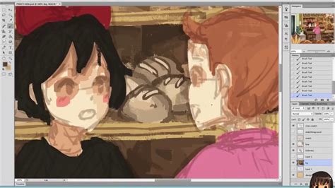 Painting Kiki S Delivery Service Youtube