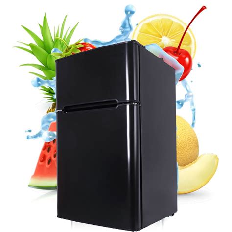 mini fridge  noise dorm refrigerator  freezer  door beverage