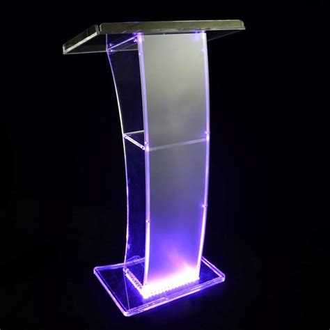 buy podium clear acrylic  lectern elegant perspex design  church  schools