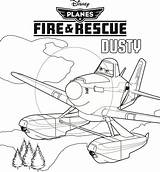 Planes Disney Coloring Pages Fire Rescue Dusty Printables Printable Filminspector Movies Sheets Touch Character Popular Getcolorings sketch template