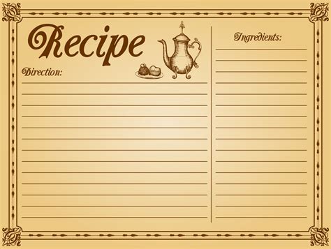 fillable recipe card template travelerlasopa