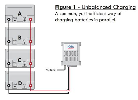 parallel  battery diagram