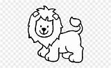 Dibujos Lion Negro Blanco Lamb Coloring Animalitos Pages sketch template