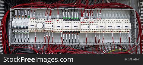 control panel wiring  stock images   stockfreeimagescom
