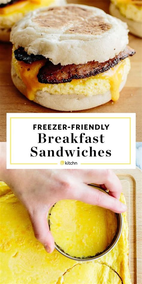 freezer friendly breakfast sandwiches recipe breakfast