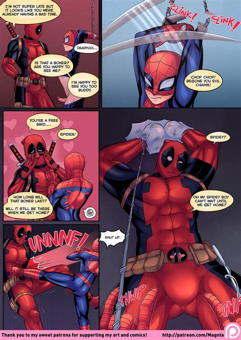 spiderman deadpool go homosexual porn comics galleries