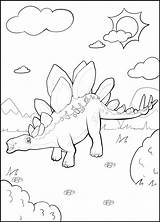 Upjers Stegosaurus Primeval sketch template