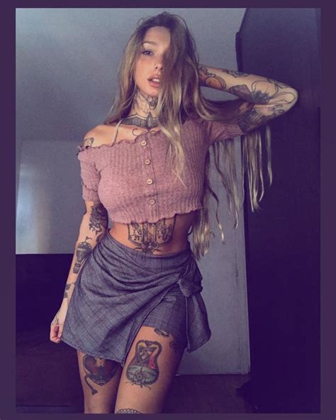 Tattoo Model Nefka Blonde Argentina