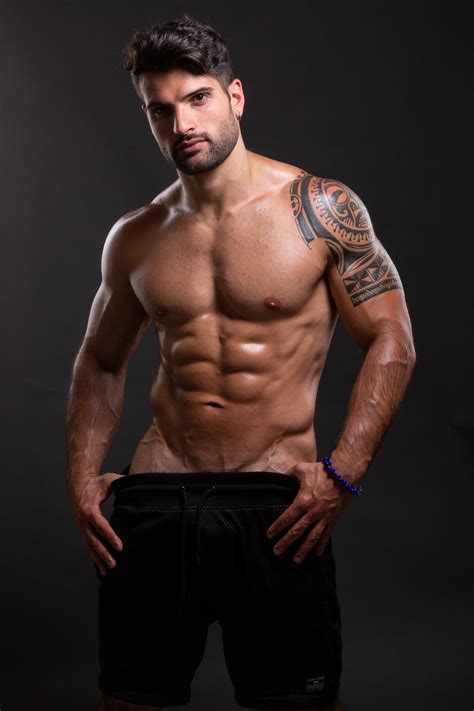 gaetano  muscle model ripped models