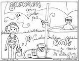 Summer Coloring Pages Vacation Holidays Getcolorings Getdrawings sketch template