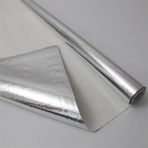 reflective aluminum mylar foil coated pp plastic woven fabric  building thermal insulation