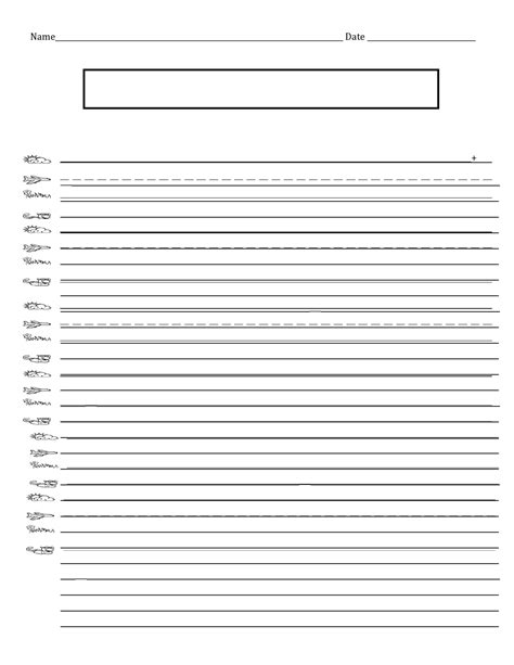 editable lined paper template word
