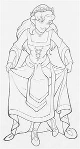 Quest Camelot Coloring Pages Disney Choose Board Drawings sketch template