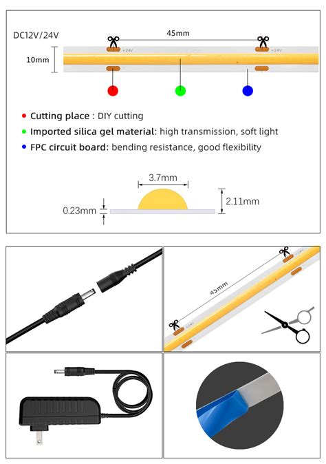 led strip kit rgb ic lights