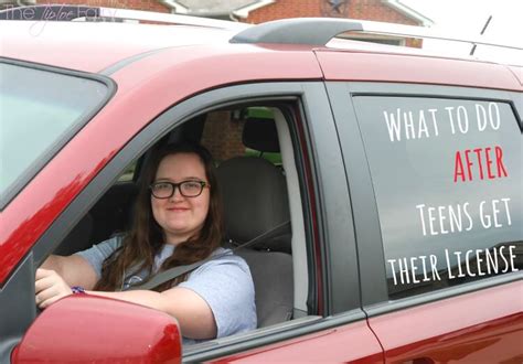 what to do after teens get their license the tiptoe fairy