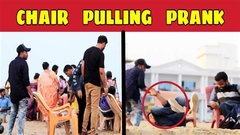 chair pulling prank prank in india puri sea beach bengali prank kkf 2019 viral prank