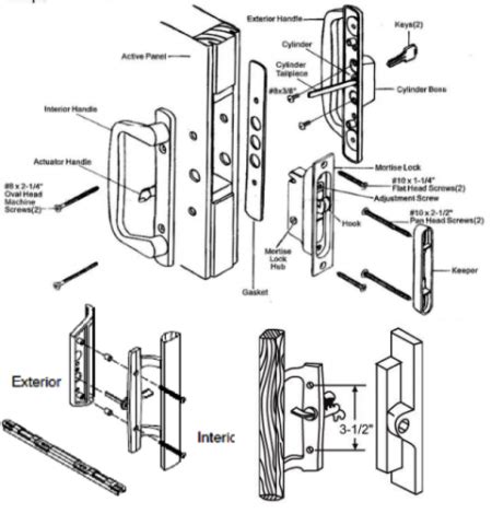 brands  patio door parts locks handles  parts biltbest window parts