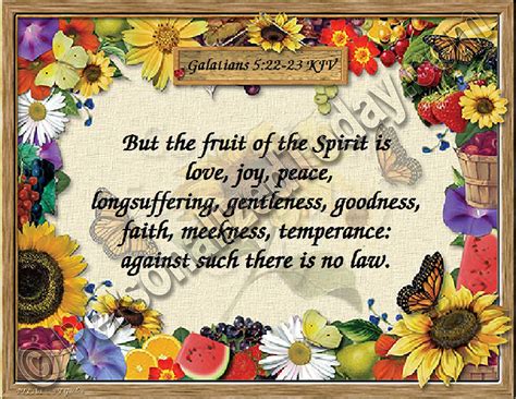fruit   spirit bible verse kjv