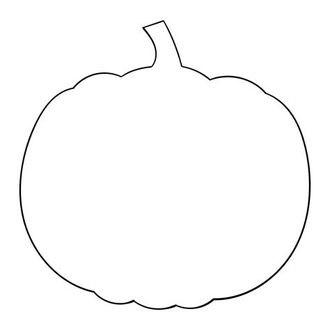 pumpkin template coloring pages