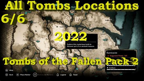 assassin creed valhalla  tombs   fallen locations guide
