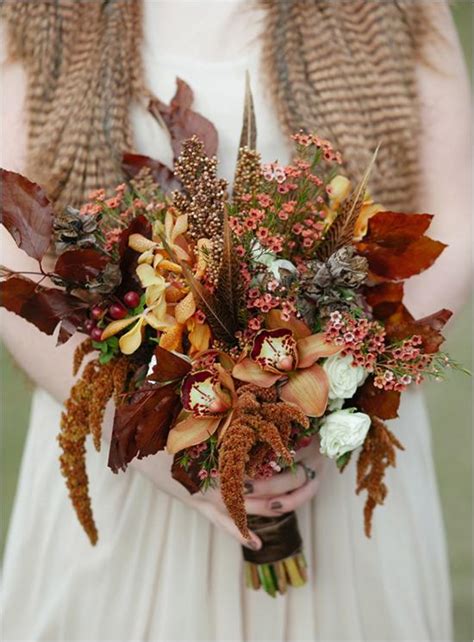 autumn wedding bouquet inspiration philly in love