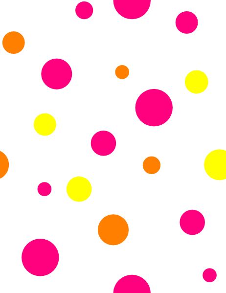 White Polka Dots Clip Art At Vector Clip Art