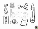 Color Colors Coloring Pages Pink Preschool Name Brown Blue Activities Learning Names Clip Red Worksheets Yellow Orange Kids Packet Feature sketch template