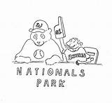 Nationals sketch template