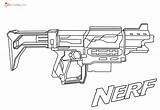 Nerf Rifle Malvorlagen Drucken Kostenlosen sketch template