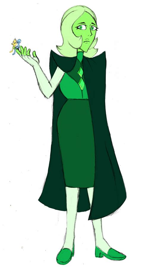 Steven Universe Green Diamond Fusion Happy Living