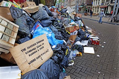 nederland stort relatief zeer weinig afval foto ednl