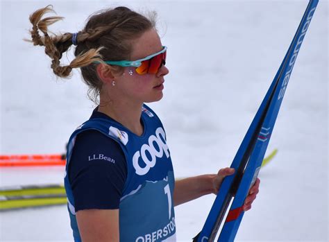 stratton trained skier jessie diggins set to win cross country s world