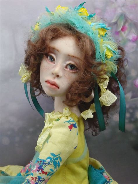 handmade dolls ooak art doll beautiful interior doll boudoir etsy