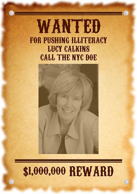 big education ape  call  lucy calkins   arrested prosecuted