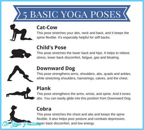 yoga poses  beginners printable  fotodtp