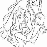 Princesse Aurore Colorear Princesas Dormant Dibujos sketch template