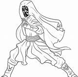 Darth Maul Coloriage Sith Gon Jinn Qui Jedi Dragoart Colora Stampa Mewarnai 1098 1109 Colorare Stormtrooper sketch template