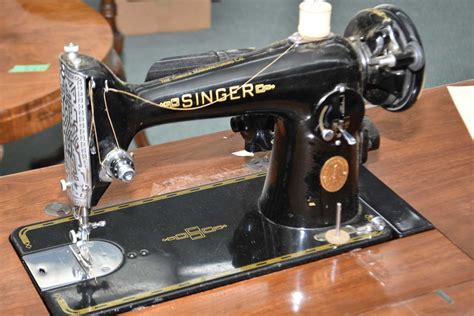 walnut single pedestal sewing machine cabinet  singer sewing