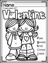 Coloring Valentine Pages Choose Board Freebie Letter Color Valentines sketch template