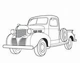 Coloring Truck Pages Chevy Pickup Dodge Old Classic Semi Ram 1969 Color Charger Trucks Printable Drawing Antique Car Big Sheets sketch template