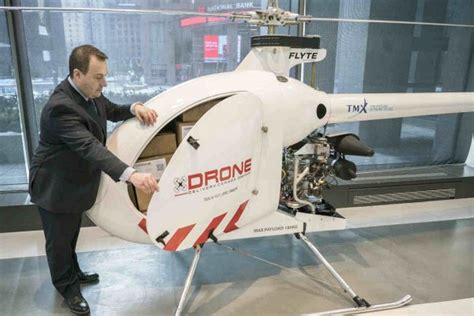 drone delivery canada unveils  lb condor uav canada